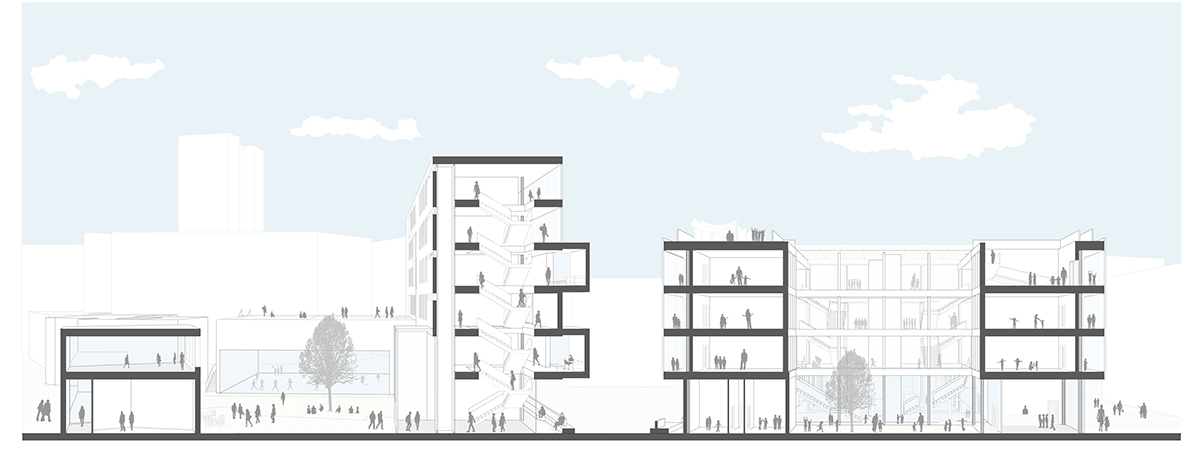 India Dharavi school graphic polimi design studio building Town Planning slum Masterplan