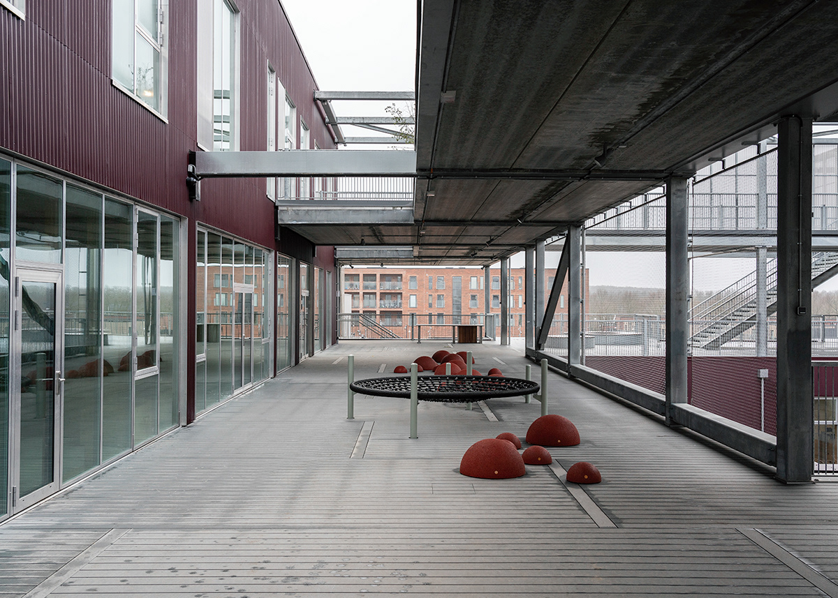 1:1 architecture Architecture Photography Christensen & Co kjaer & richter læringshus learning minimal Nærheden school