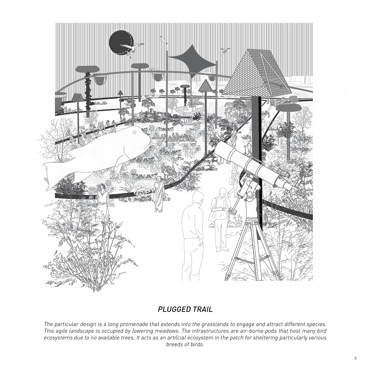 portfolio Urban Design CEPT conceptual design narratives ILLUSTRATION 