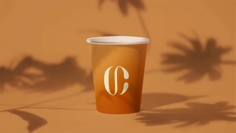 beverage branding  cafe Coffee drink INFLUENCER logo packaging design restaurant TikTok