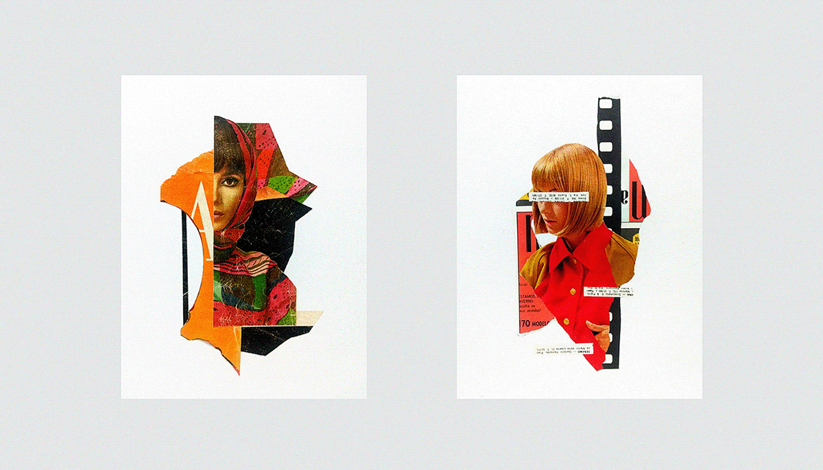 analog collage colagem colagem manual collage cut handmade papel paper Recorte