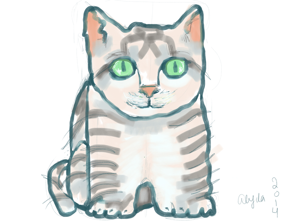 AdobeSketch cats gatos