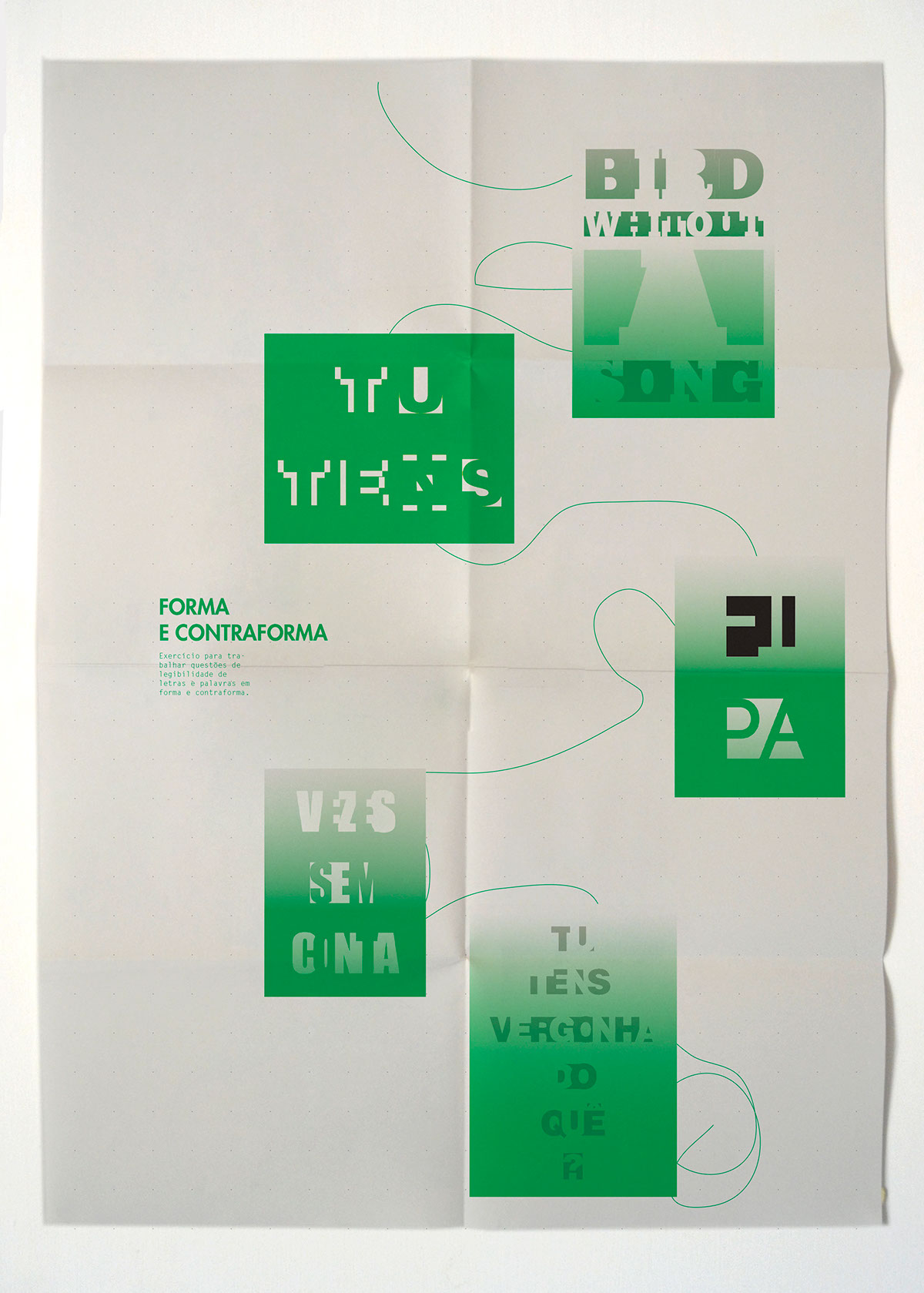 posters tipografia  typographic Cartazes book reciclado caderno