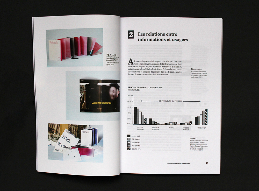 design graphique Mémoire Master Thesis graphiste edition book information independant media ILLUSTRATION 