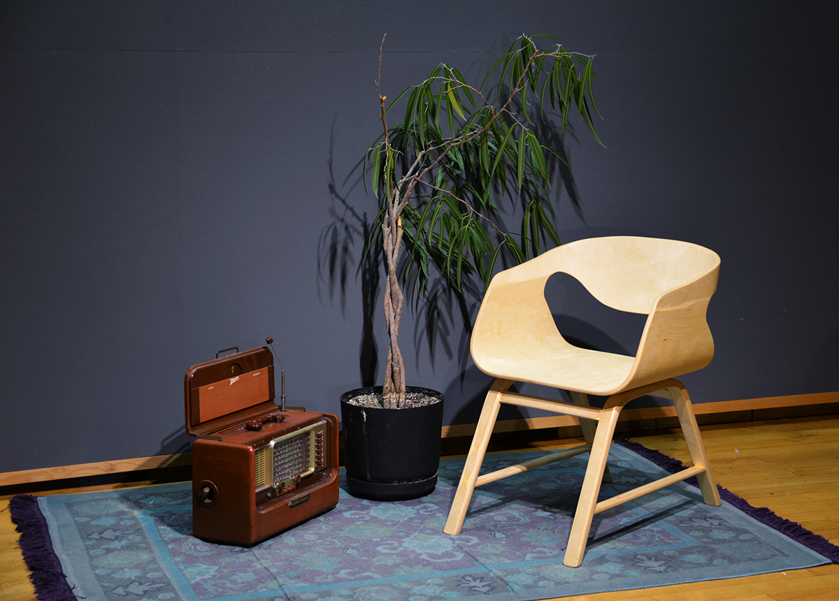 leaf chair furniture bent lamination plywood Biophilic Design compound curve risd ayako takase organic