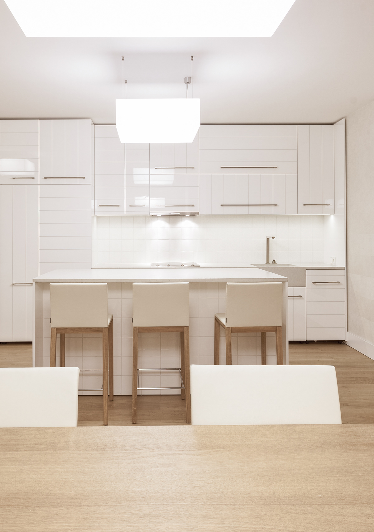 apartment budapest furniture design  Interior interior design  projectroom White