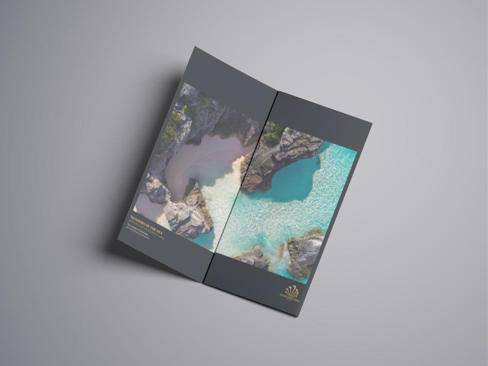 Adobe Portfolio luxe mer littoral hotel brochure brochure de luxe 5 étoiles chambre marseille