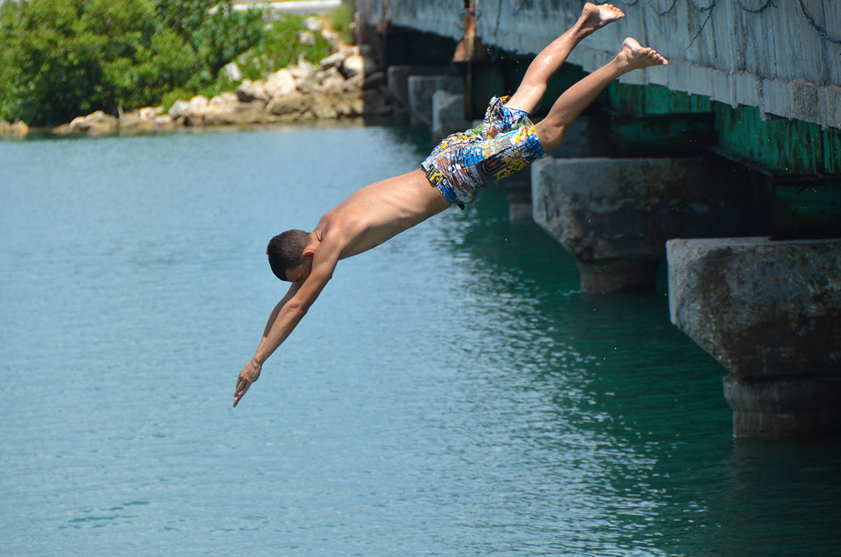 matanzas cuba saltos leap water Caribbean
