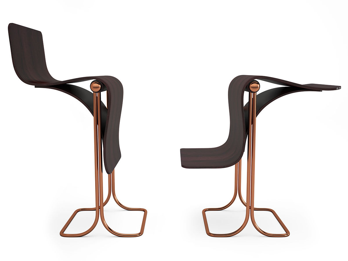 chair Portfolio Center vorticisim design history furniture flip somersault chair