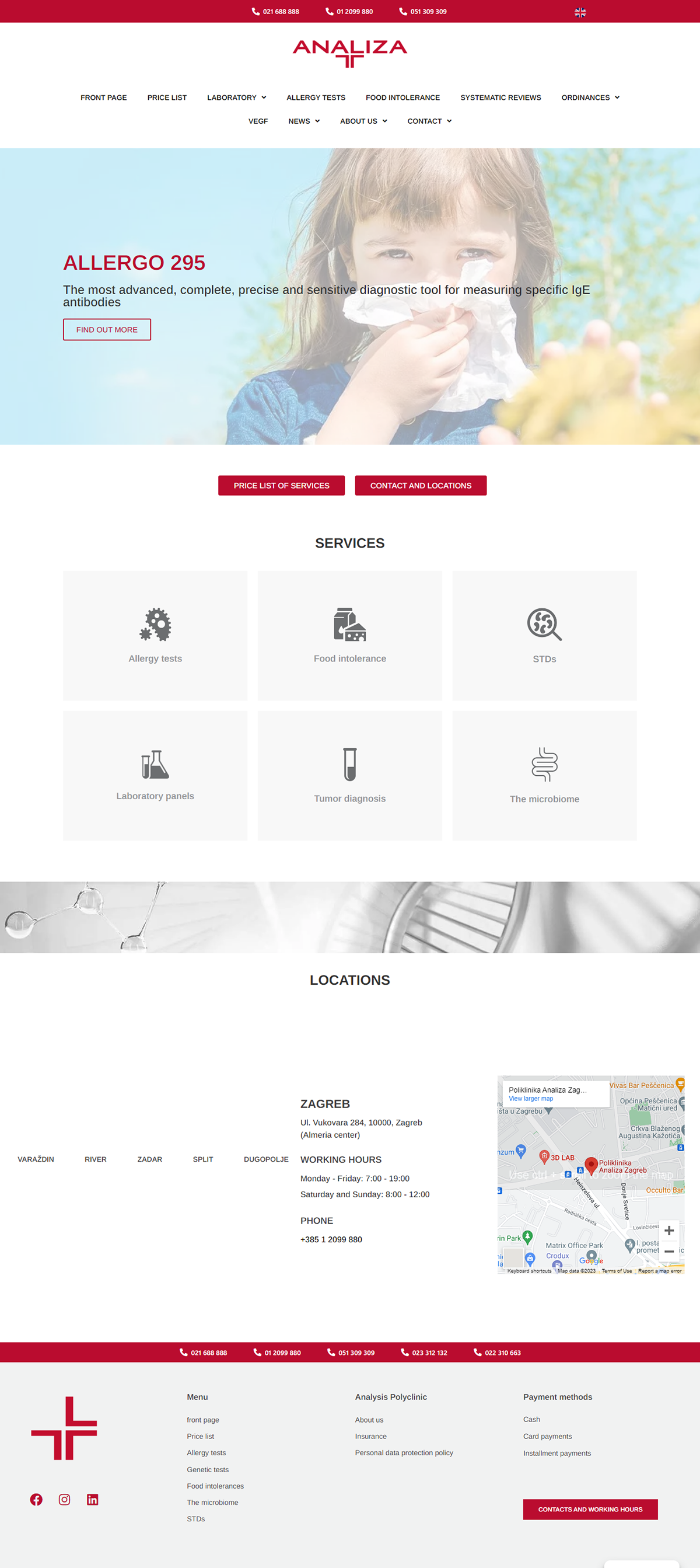 Ecommerce landing page Shopify website Web Design 