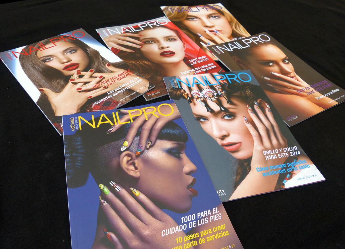 nails beauty magazine aesthetic