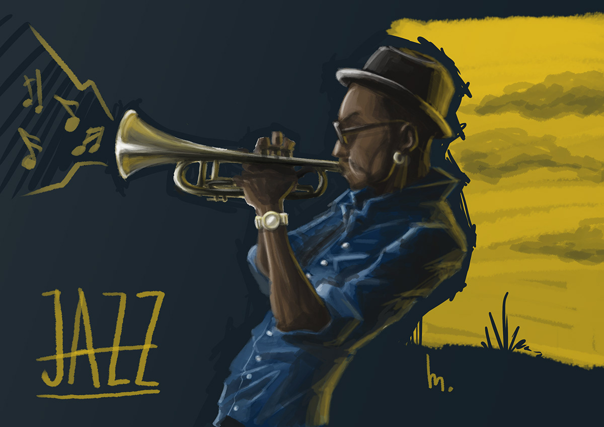 jazz ilustration