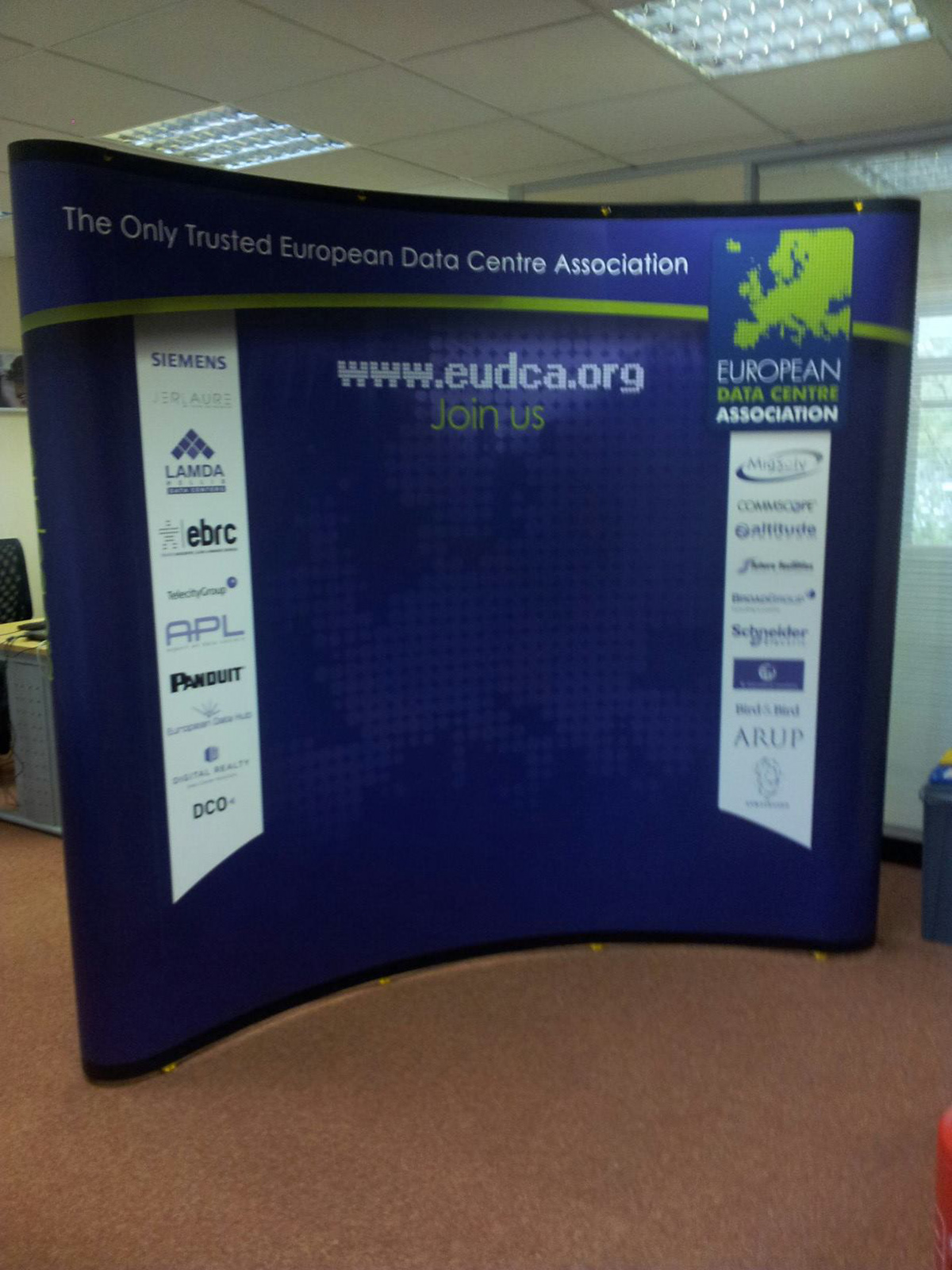 eudca exhibition stand graphics jawilsondesign quick project