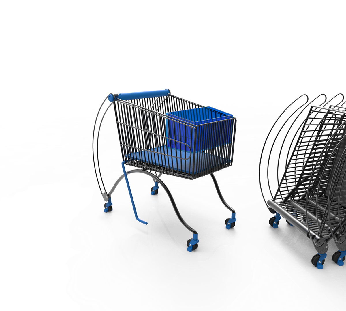 trolley Supermarket design research
