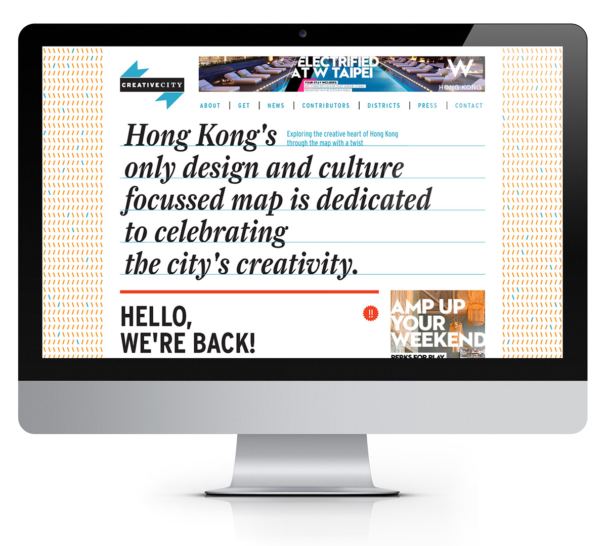creative map culture mapguide Hong Kong Coffee unfolds