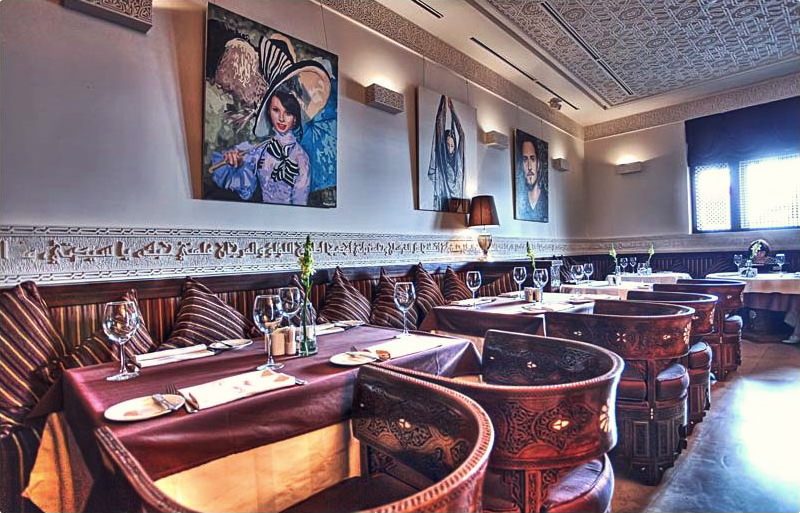 restaurant Russia Damascus photoshop Interior design luxury pure_art Orient Zbrush