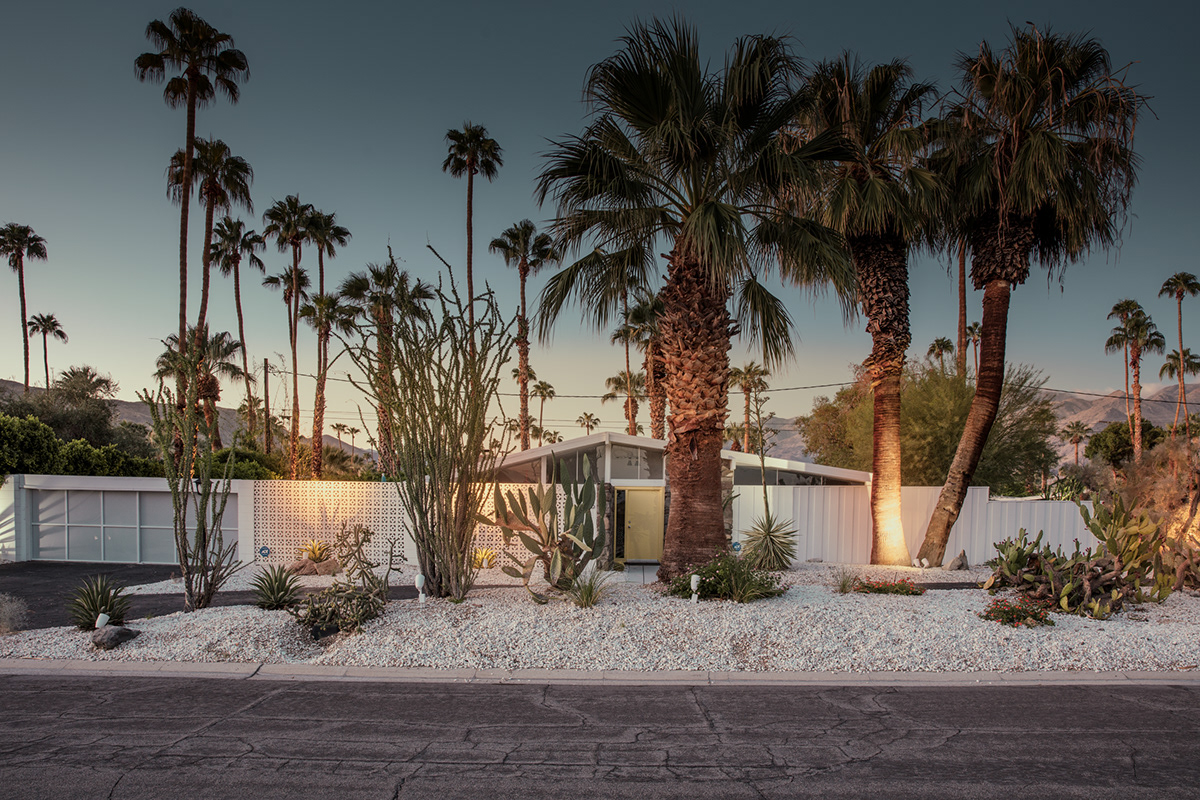 Palm Springs California usa desert house