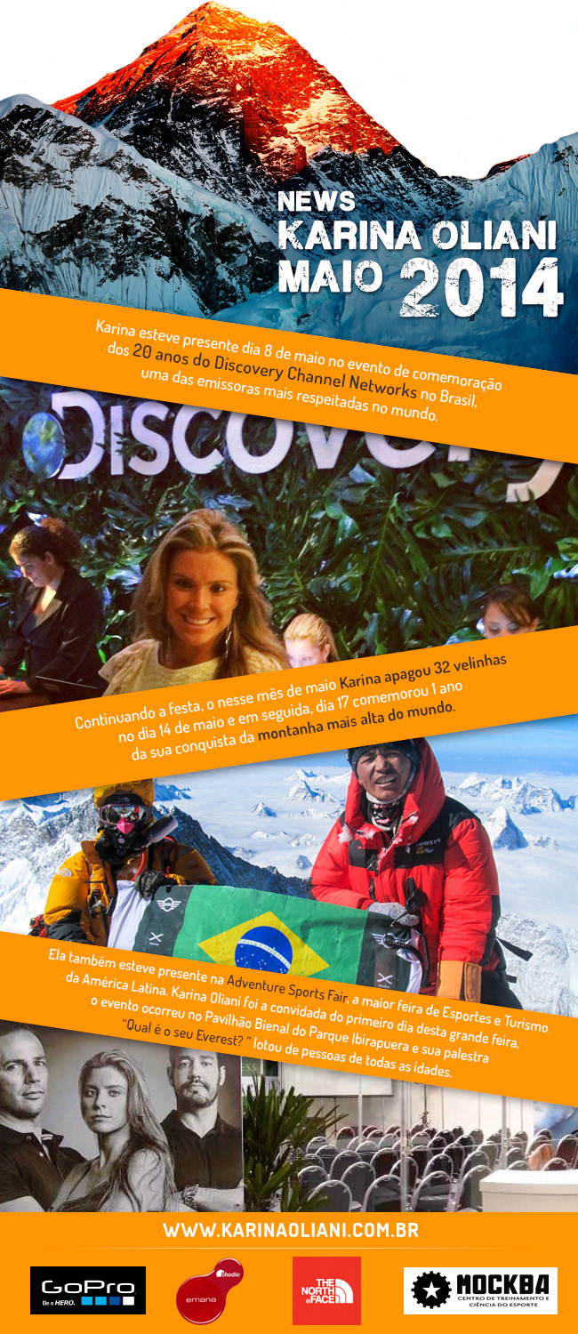 Esporte karina oliani news newsletter sports mountain ice trekking adventure
