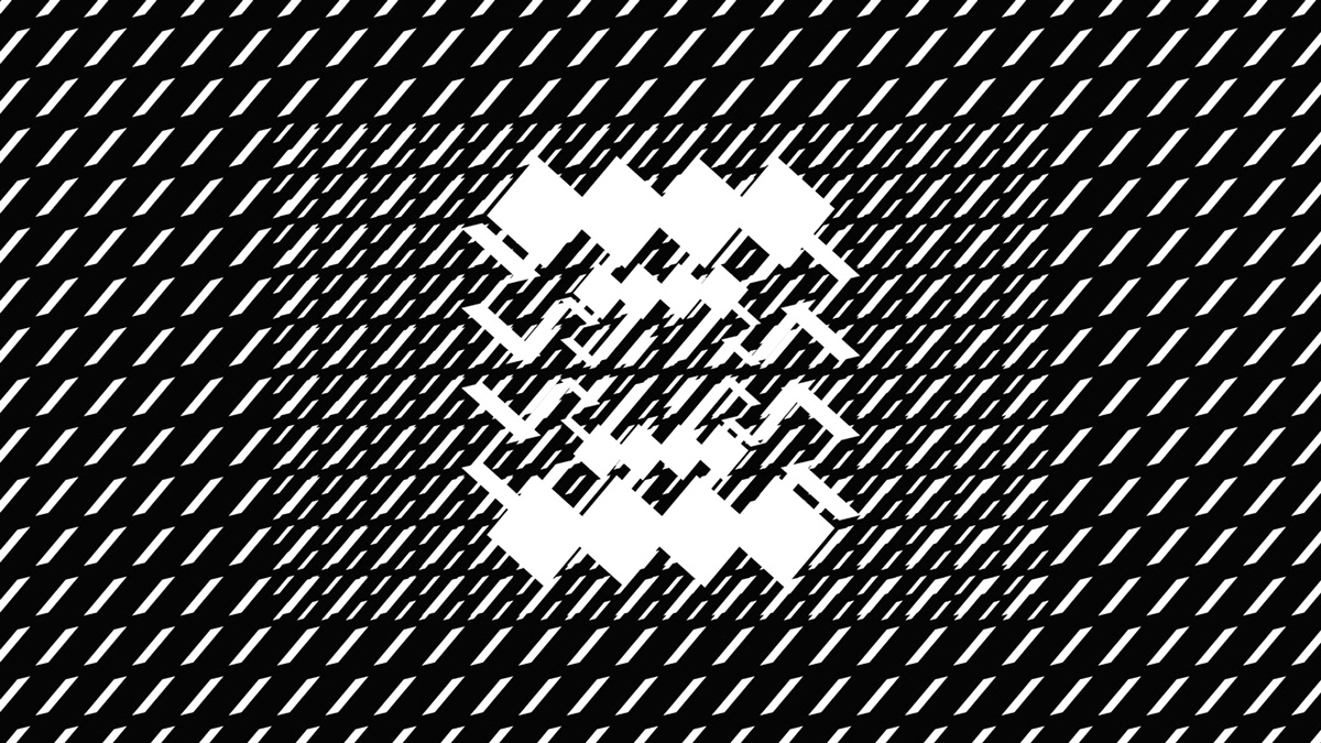 video pattern black White contrast ywft square plane movement rhythm