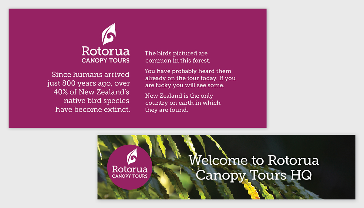 Adobe Portfolio Rotorua Canopy Tours tourism