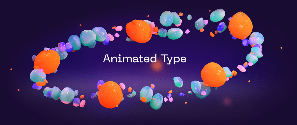 3D 3d animation 3d art abstract Amazon animation  colorful design MoGraph title sequence