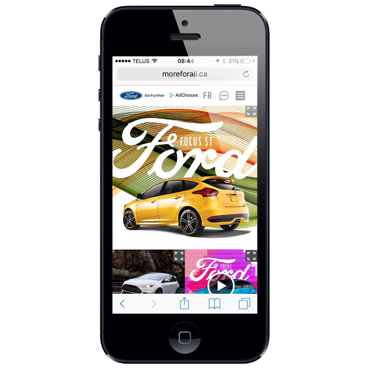 OOH influencers car Ford Ford Canada digital Shazam