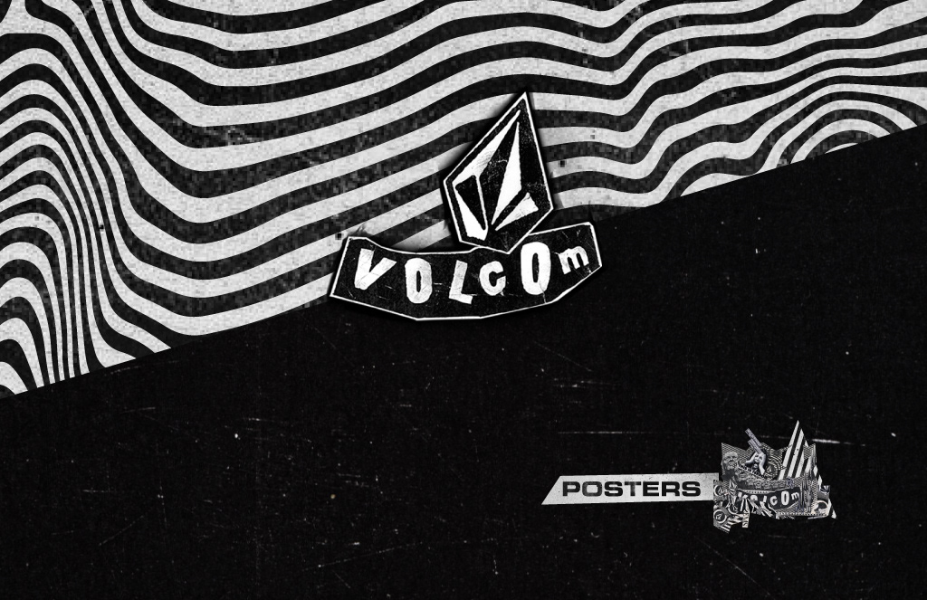 volcom diseño gráfico graphic design  dirección de arte art direction  branding  Surf identidad identity marca