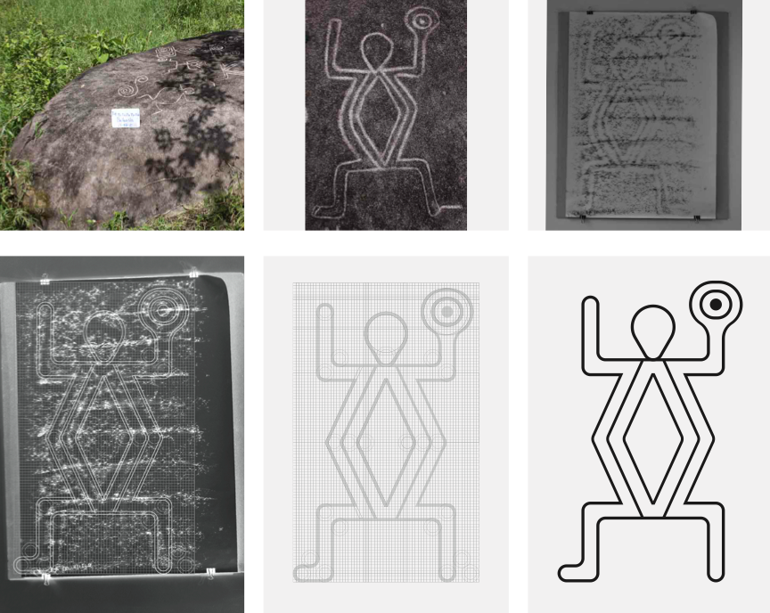 arqueologia Arqueology Icon icono rupestre petroglifo antique antiguo geometria sagrada modulacion Investigación investigation research
