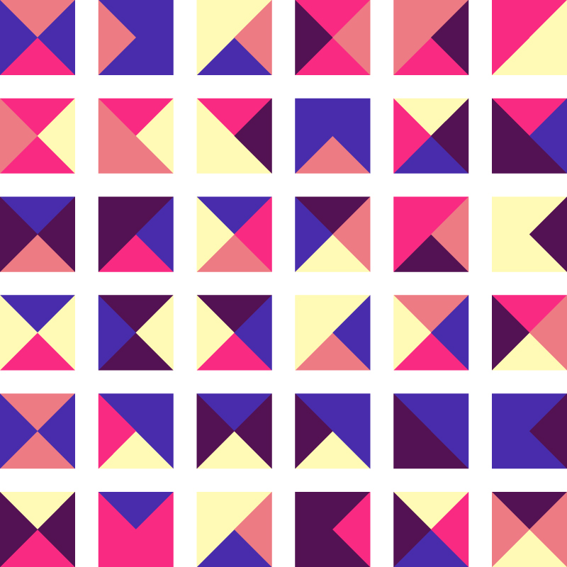 Triangles Patterns on Behance