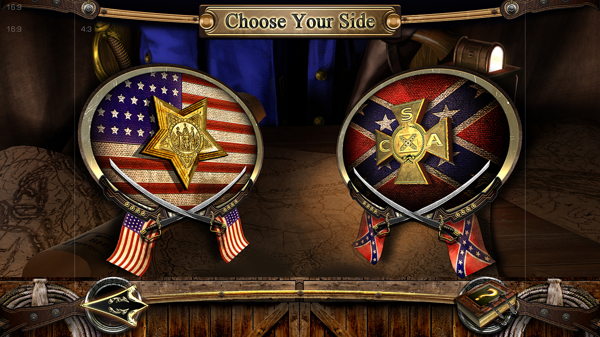 civil War game ios UI design icons logo IronBelly