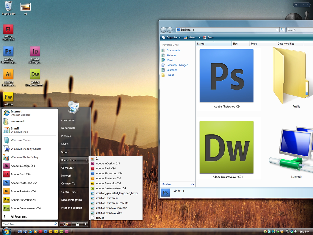 identity system desktop software 5000 icons