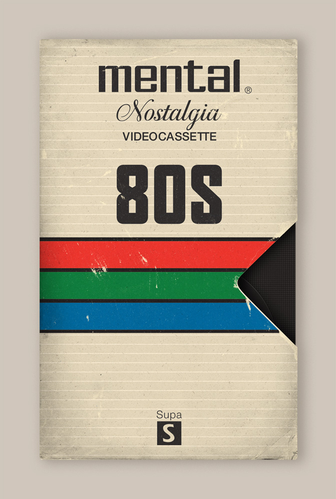nostalgia vintage Retro vhs 80's eighties 1980s tape
