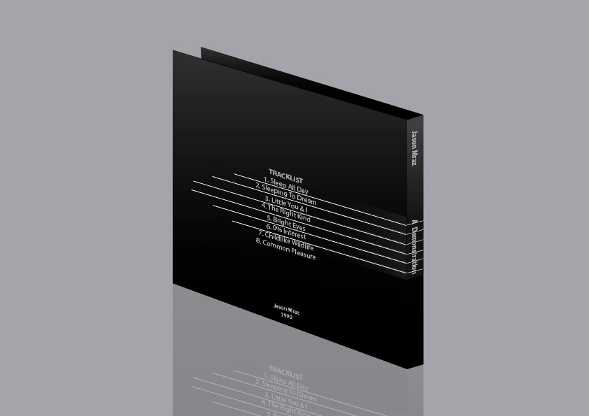 Album cd jason mraz Web experience web minimalist artwork cover