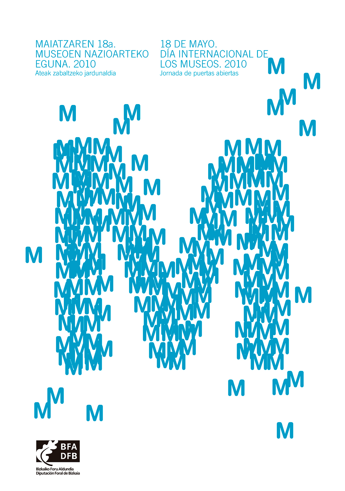 museums international day bilbao INSTITUTIONAL GRAPHIC poster graphic campaign Laus awards logo laus award