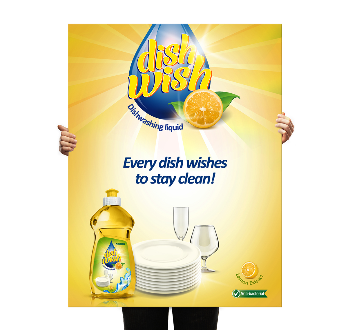 Dish Wish dishwasher Liquid dishwashing soup liquid dishwasher dishwasher logo liquid soup dish cleaner dish wash dishwasher packaging