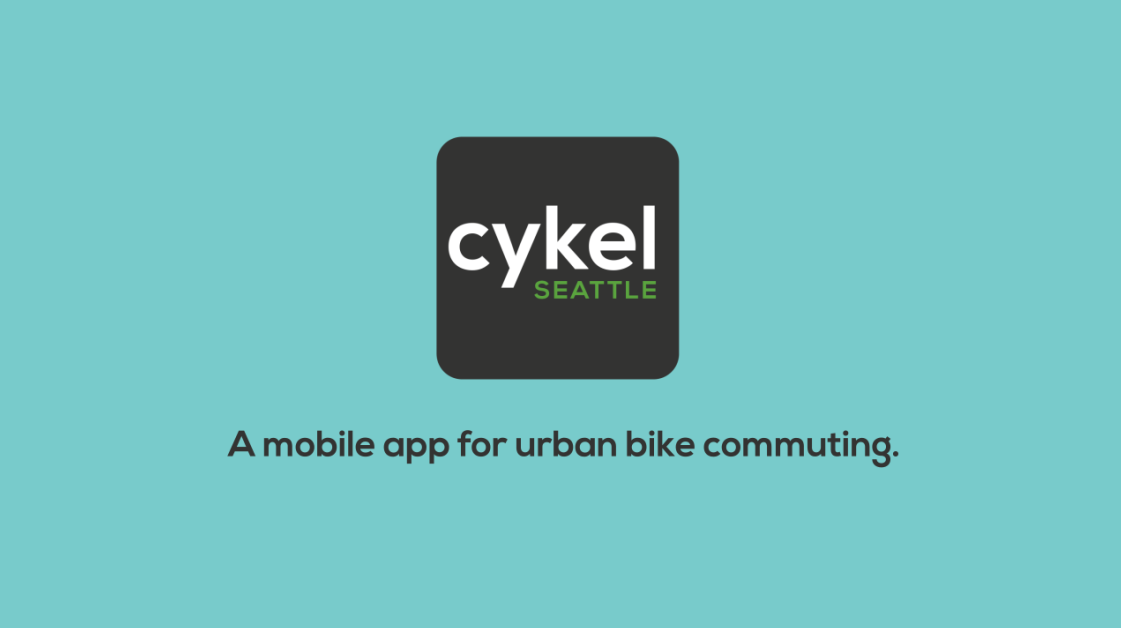 app mobile application Bike seattle commuting Urban city Bicycle motion graphics after effects vector design