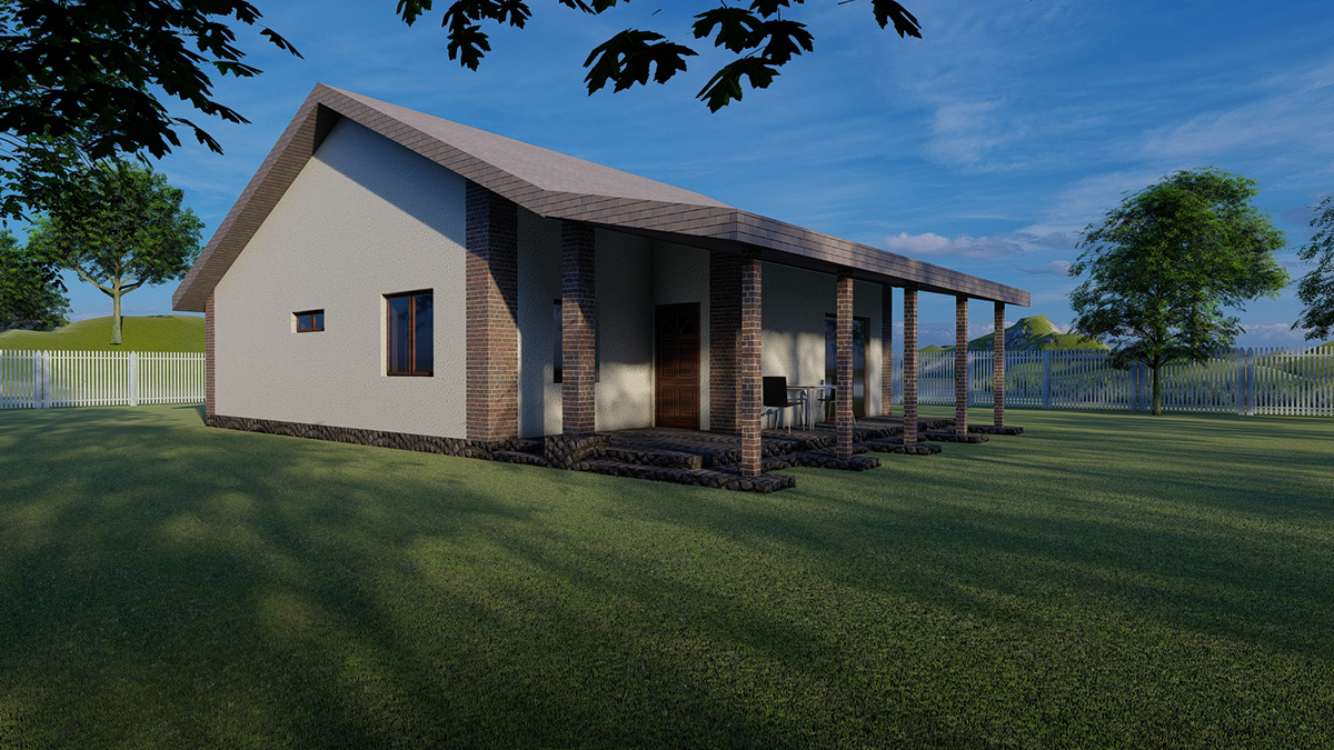 3D architect architecture archviz ARQUITETURA building house modeling Render visualization