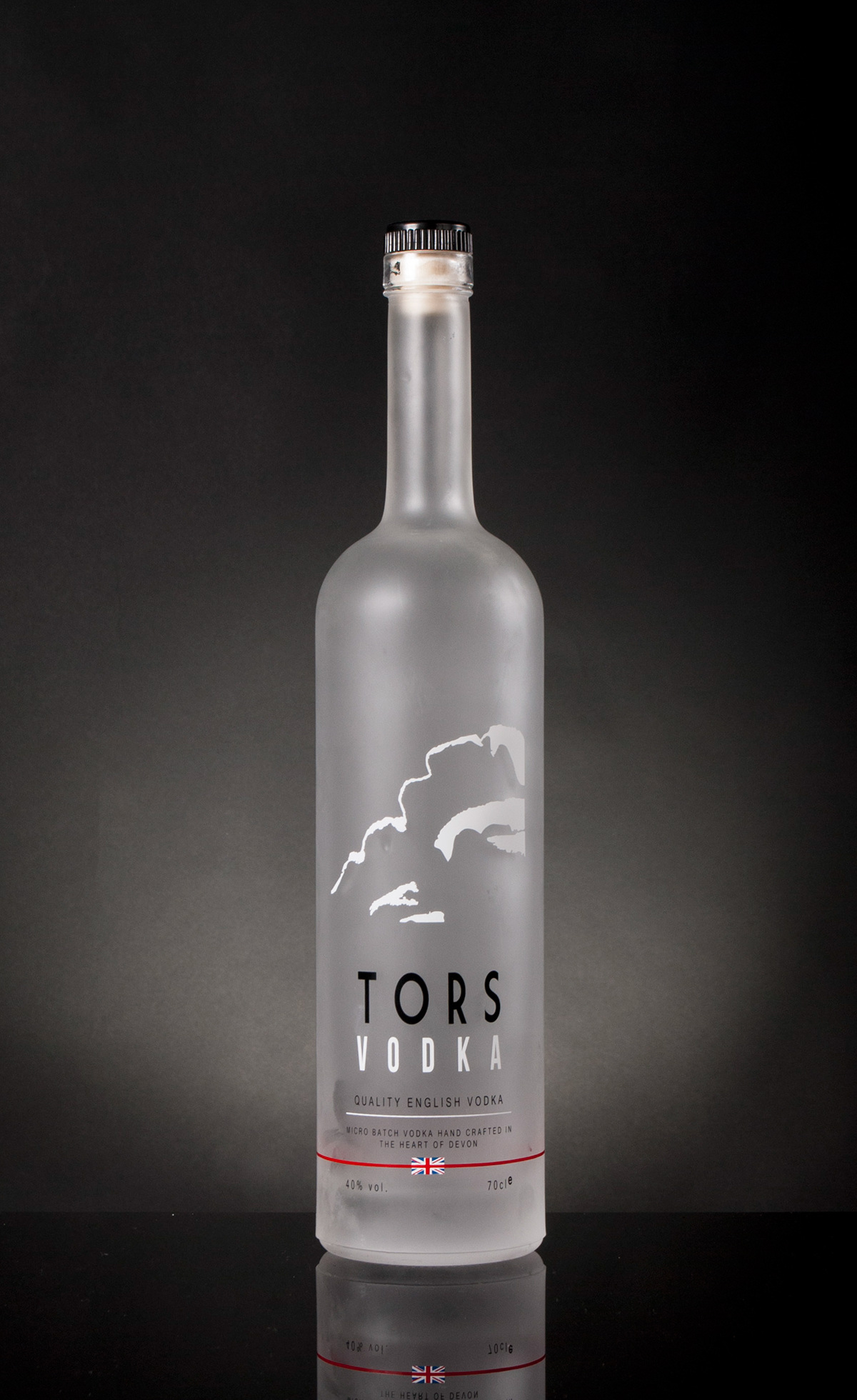 Adobe Portfolio Vodka bottle alcohol identity design Tors devon dartmoor england greygoose