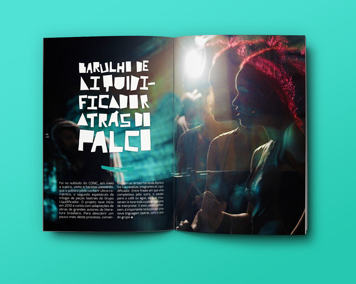 magazine  revista  brasil culture Brazil editorial InDesign