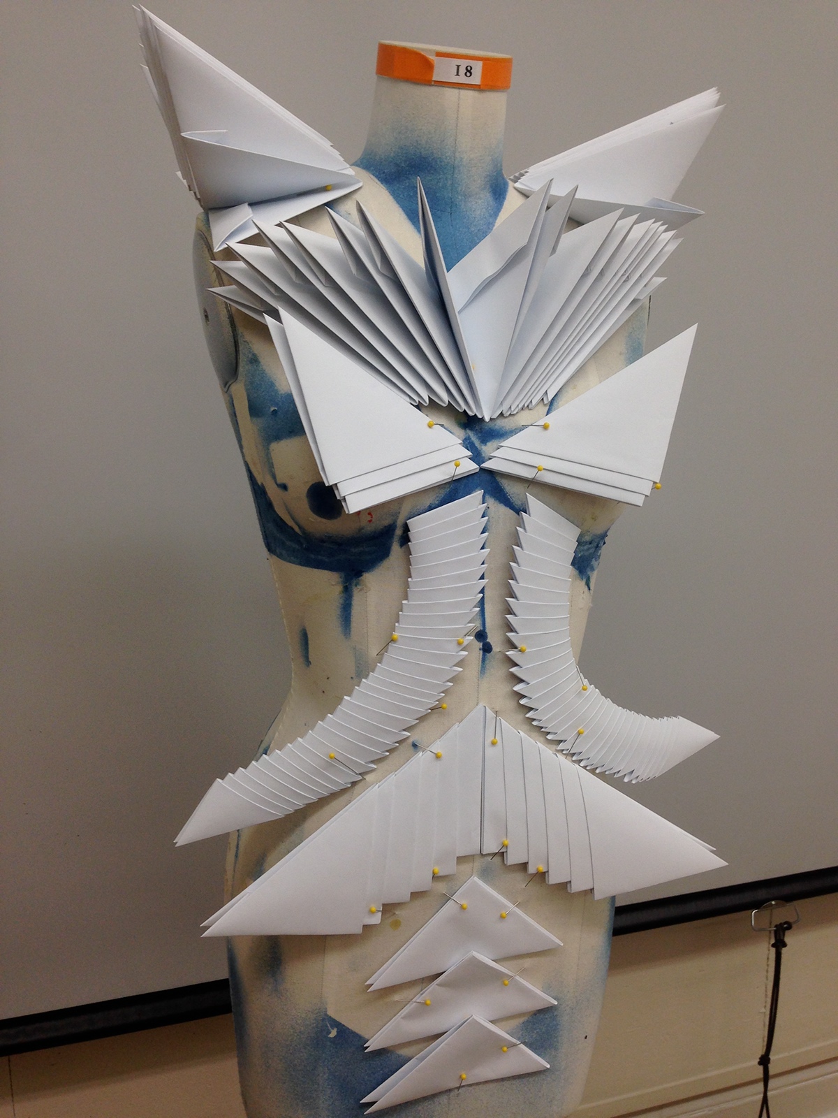 fashion design origami  handmade geometry