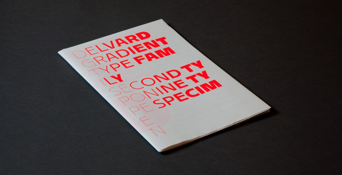 specimen Type Specimen Typonine Booklet showcase font Typeface type family print paper