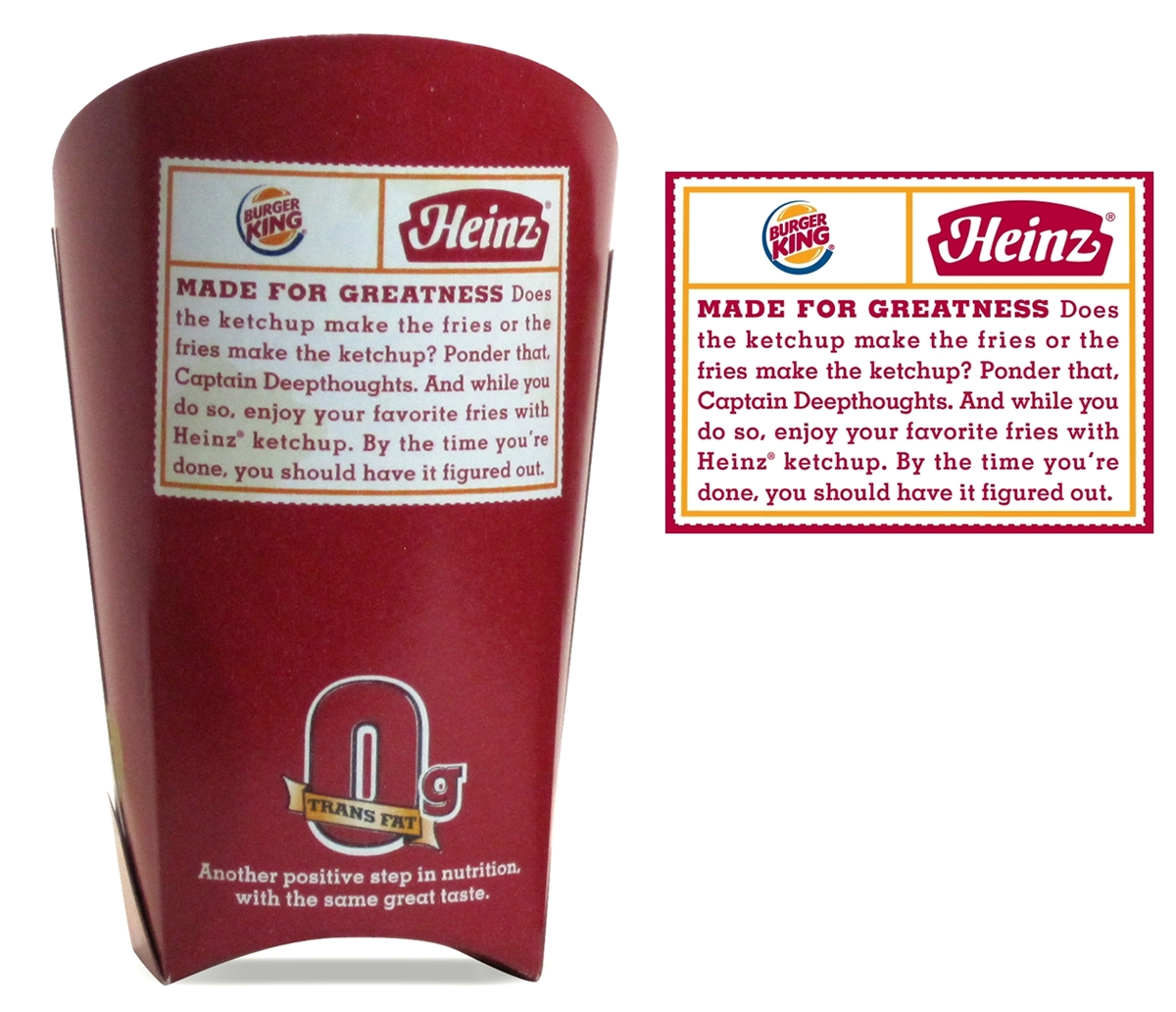 nfl  Burger King  BK  simpsons FOX heinz frypod humor promotions