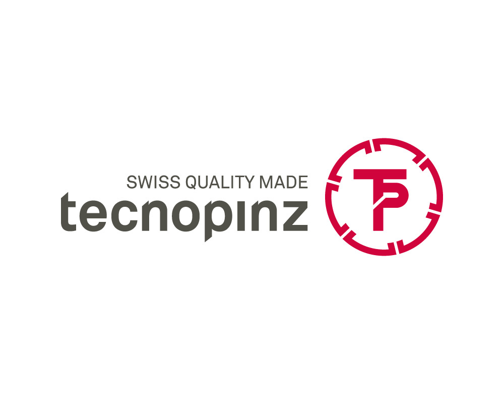 Logo Design rebranding ander group tecnopinz tettamanti Below the Line tool-clamping mechanical tools precision