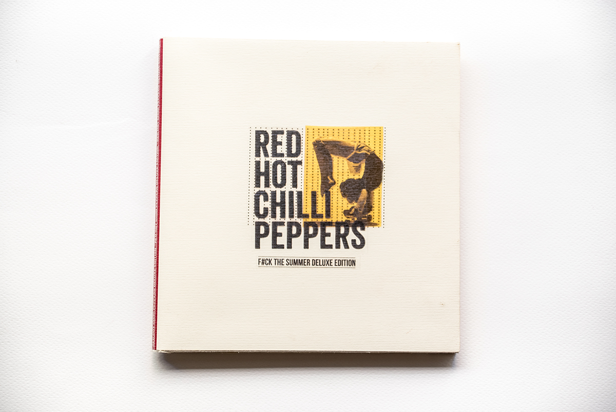 gabriele 1 TP FINAL red hot chili peppers fadu uba deluxe edition graphic design  handmade music rhcp