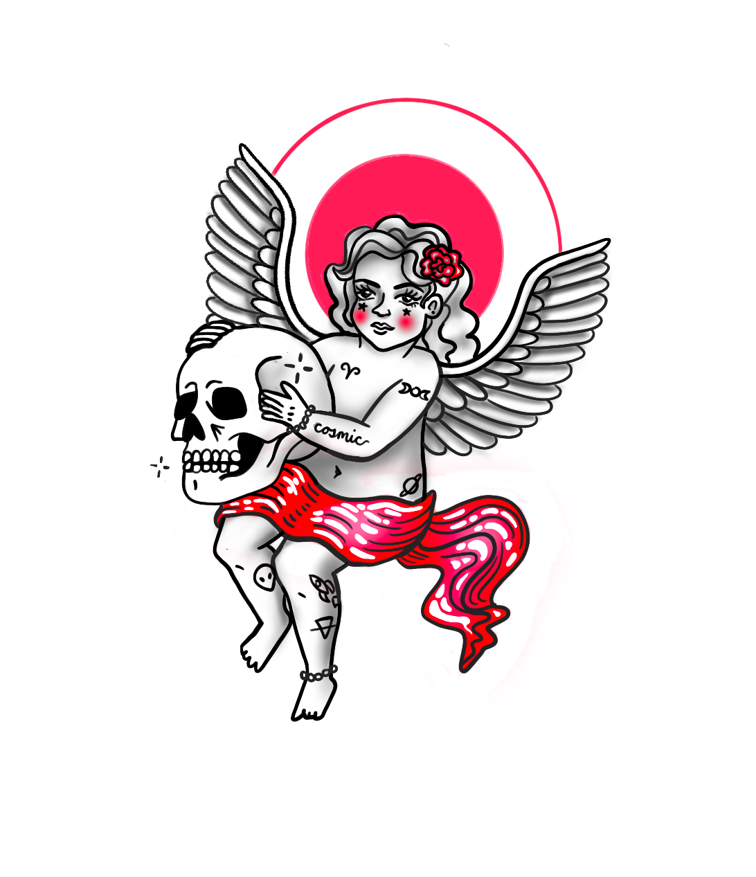 Three Angels Tattoo Design Series 2021 on Behance