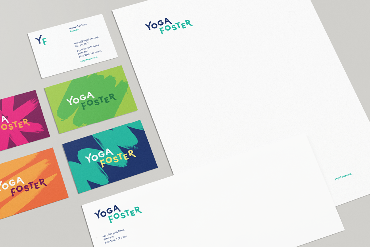 logo type mark wordmark Logotype brand school kids children Yoga New York identity nyc non-profit visual identity