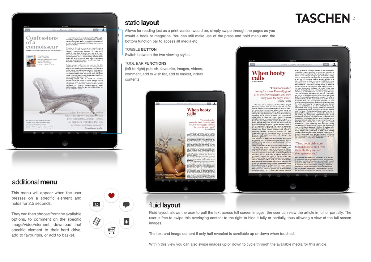 D&AD dandad sofi smith tablet iPad concept design