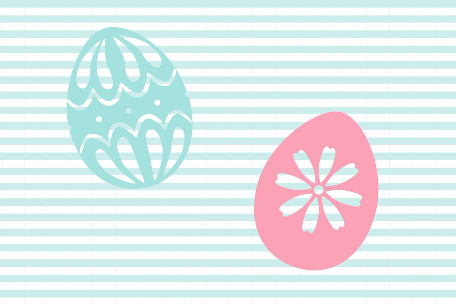 papercutting cricut Silhouette svg Decorated Easter Egg easter egg svg easter svg spring svg