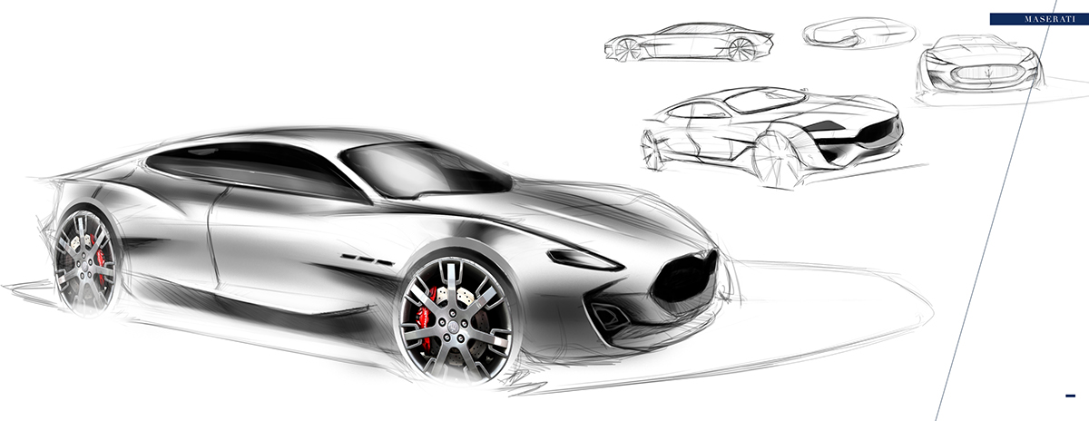 maserati Maserati Elevare car car design design Art Center Art Center College Transportation Design hojeong kim