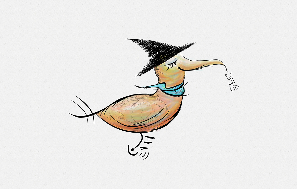 Mischief Brazil witch bird bula temporaria juiz de future draw sketch Nature Magic   fantasy